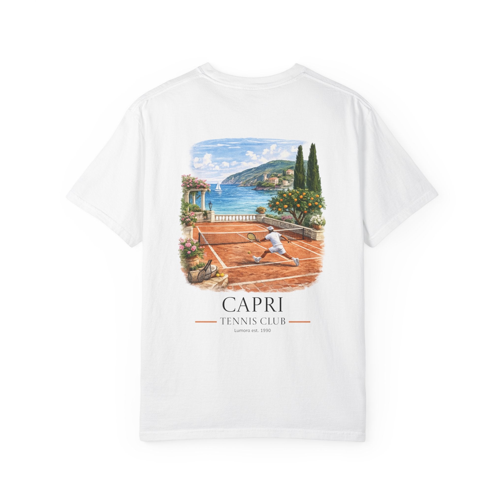 Capri Tennis T-Shirt White